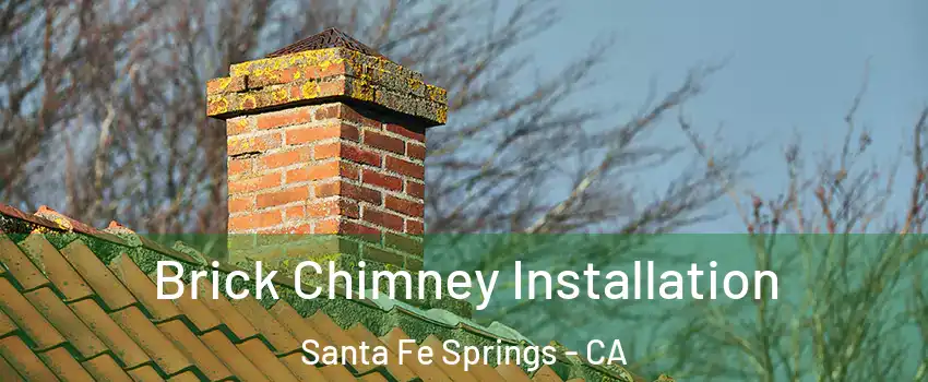  Brick Chimney Installation Santa Fe Springs - CA