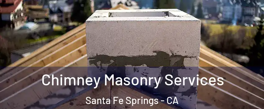  Chimney Masonry Services Santa Fe Springs - CA