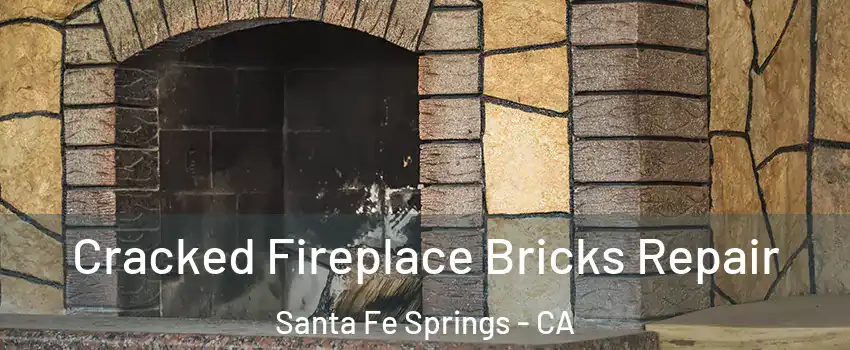  Cracked Fireplace Bricks Repair Santa Fe Springs - CA