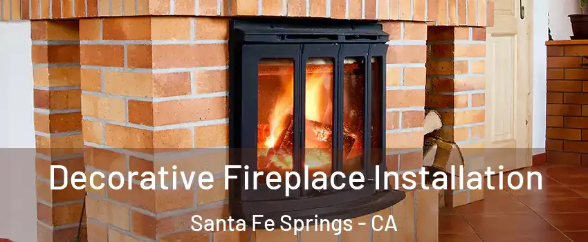  Decorative Fireplace Installation Santa Fe Springs - CA