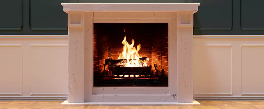 Decorative Electric Fireplace Installation in Santa Fe Springs, California