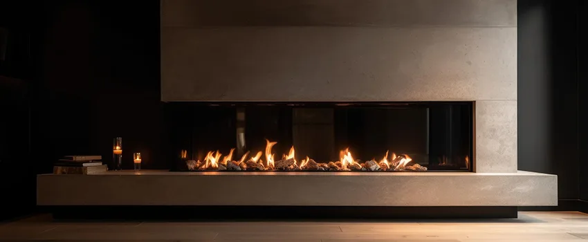 Gas Fireplace Ember Bed Design Services in Santa Fe Springs, California