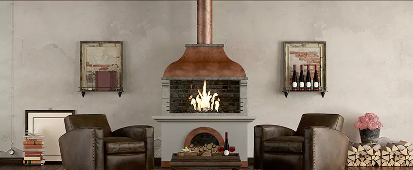 Thelin Hearth Products Providence Pellet Insert Fireplace Installation in Santa Fe Springs, CA