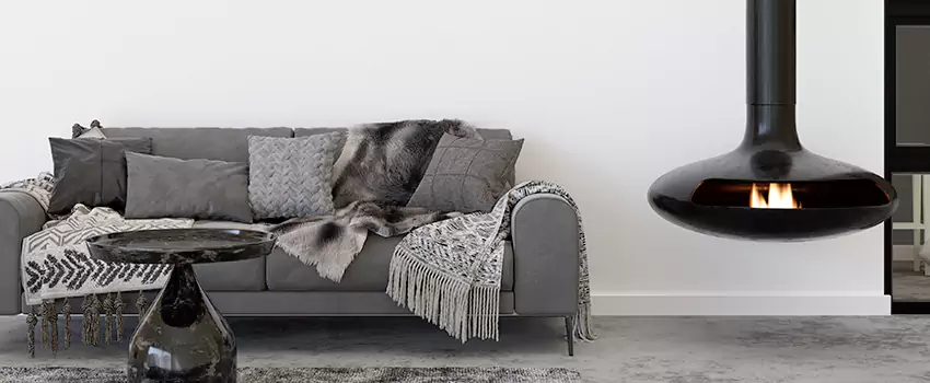 Circular Hanging Fireplace Installation Services in Santa Fe Springs, CA