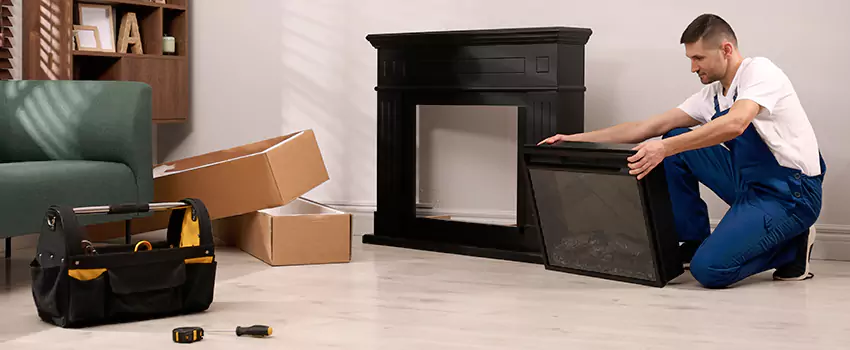 Old Rusted Metal Fireplace Repair And Replacement in Santa Fe Springs, CA