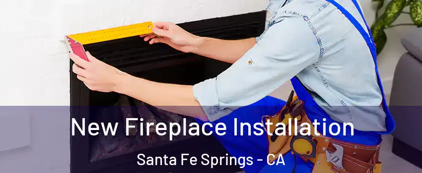  New Fireplace Installation Santa Fe Springs - CA