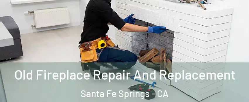  Old Fireplace Repair And Replacement Santa Fe Springs - CA