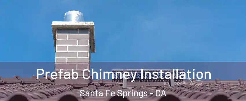  Prefab Chimney Installation Santa Fe Springs - CA
