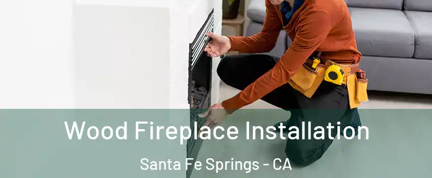  Wood Fireplace Installation Santa Fe Springs - CA