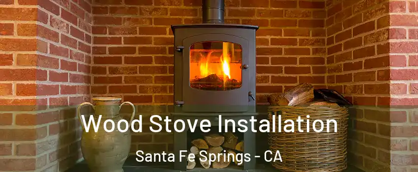  Wood Stove Installation Santa Fe Springs - CA